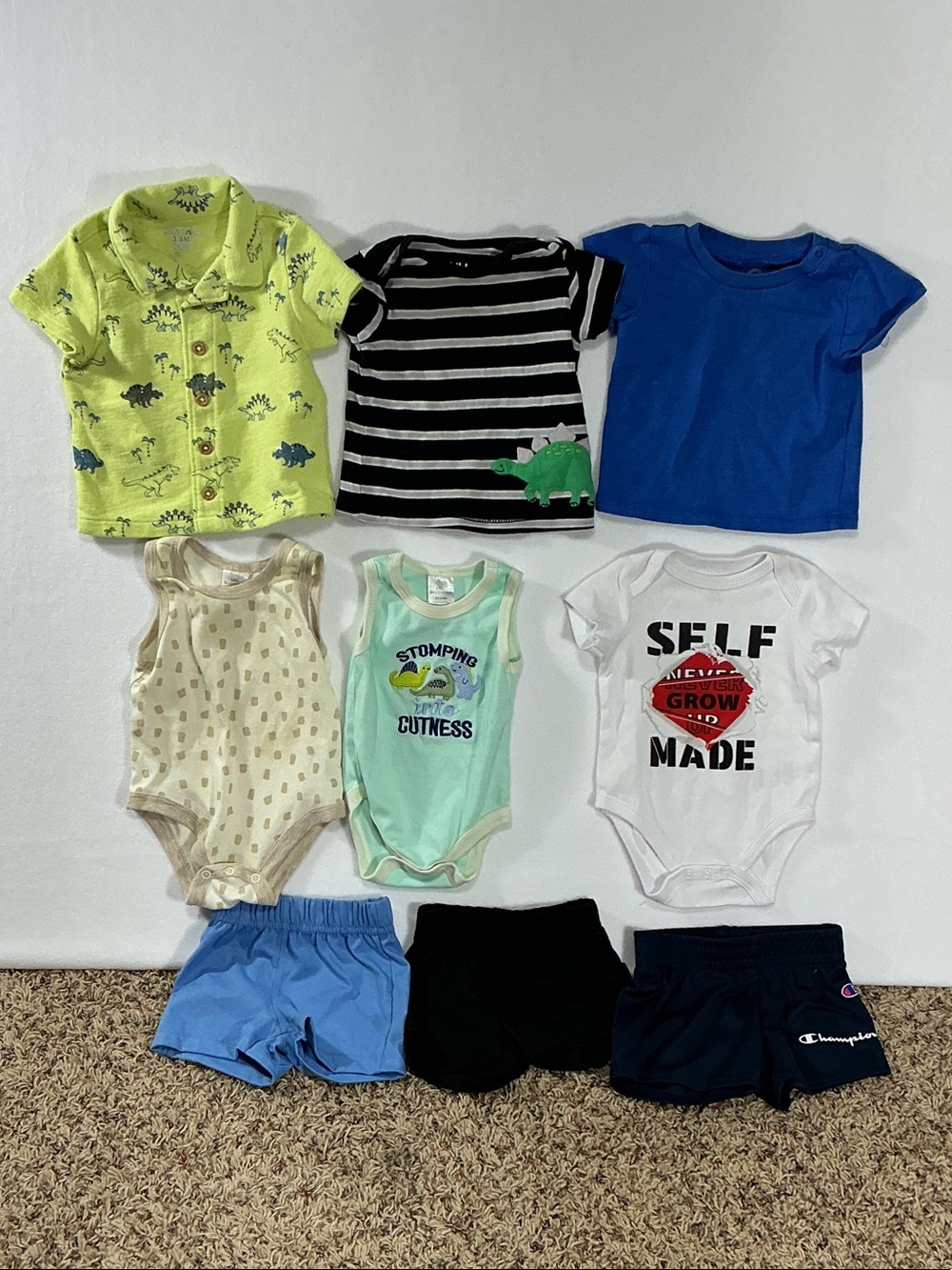 3-6 month baby boy summer clothes